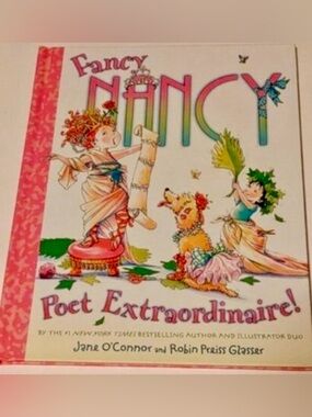 FANCY NANCY - POET EXTRAORDINAIRE STORYBOOK - LIKE NEW - BESTSELLING SERIES